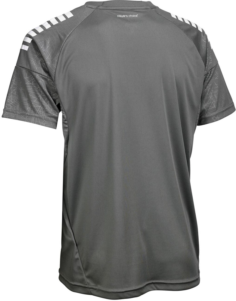 DerbystarTrikotKurzarmMadridV25602036GrauWeiss-S