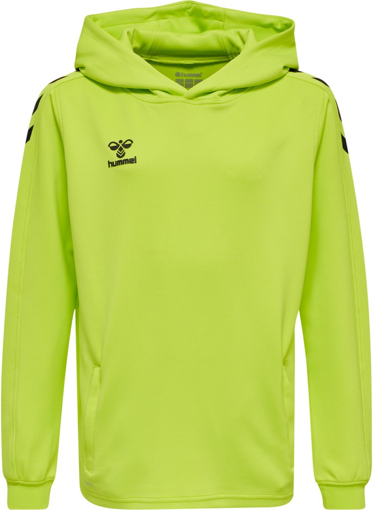 HummelKinderHoodieHmlcoreXkPolyKidsSweatHoodieLimePopsicle-116