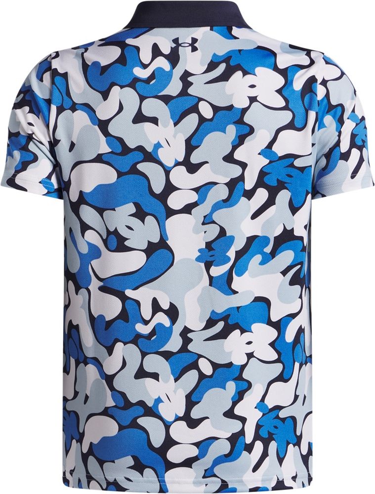 UnderArmourKinderMatchplayPrintedPoloshirt1377349Blue412-LUSYLG