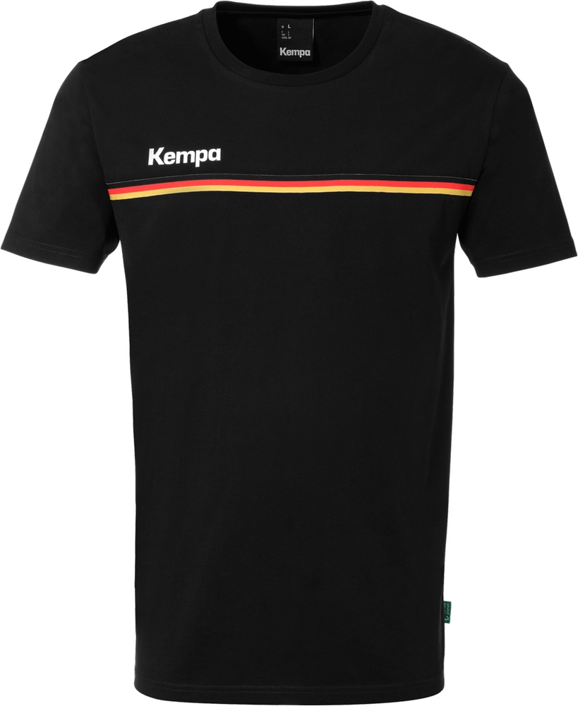 KempaKinderSportshirtT-ShirtTeamGer2005143Schwarz-116