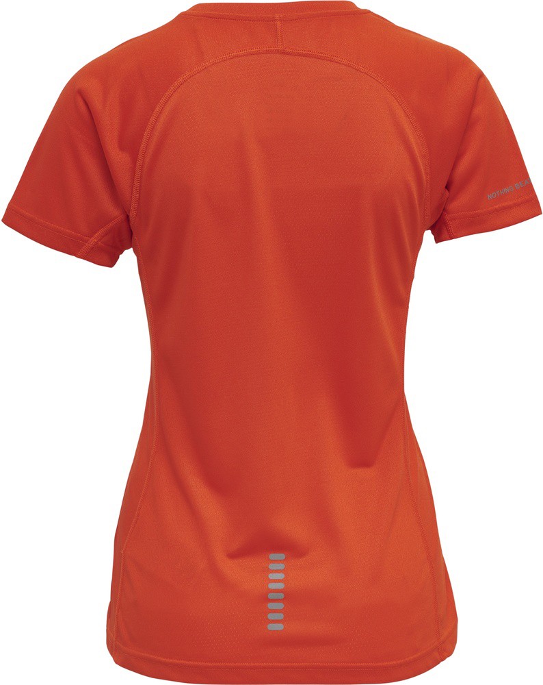 NewlineDamenT-ShirtTopWomenRunningT-ShirtSSSpicyOrange-S