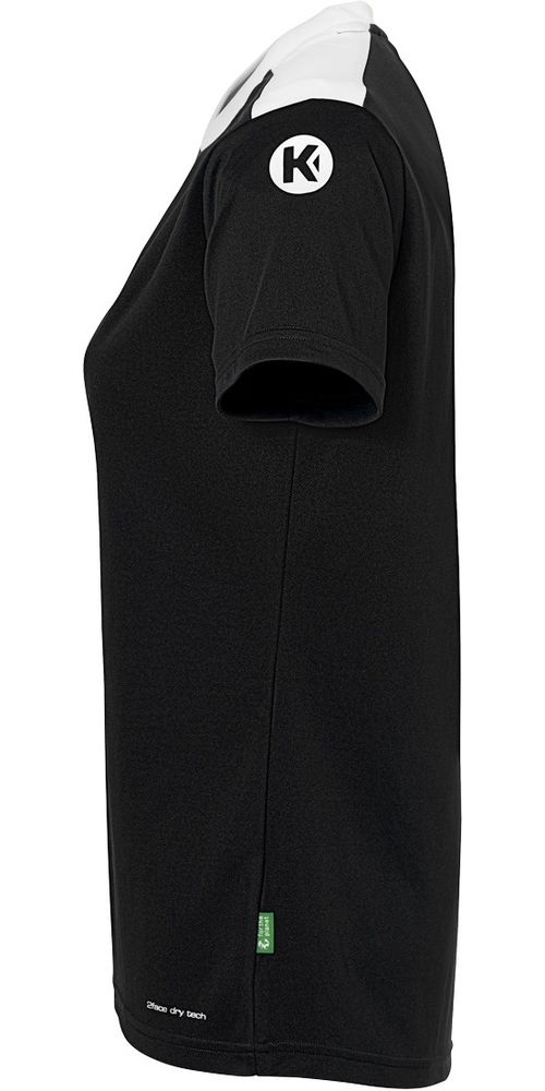 KempaDamenSportshirtEmotion27ShirtDamen2005124SchwarzWei-XS