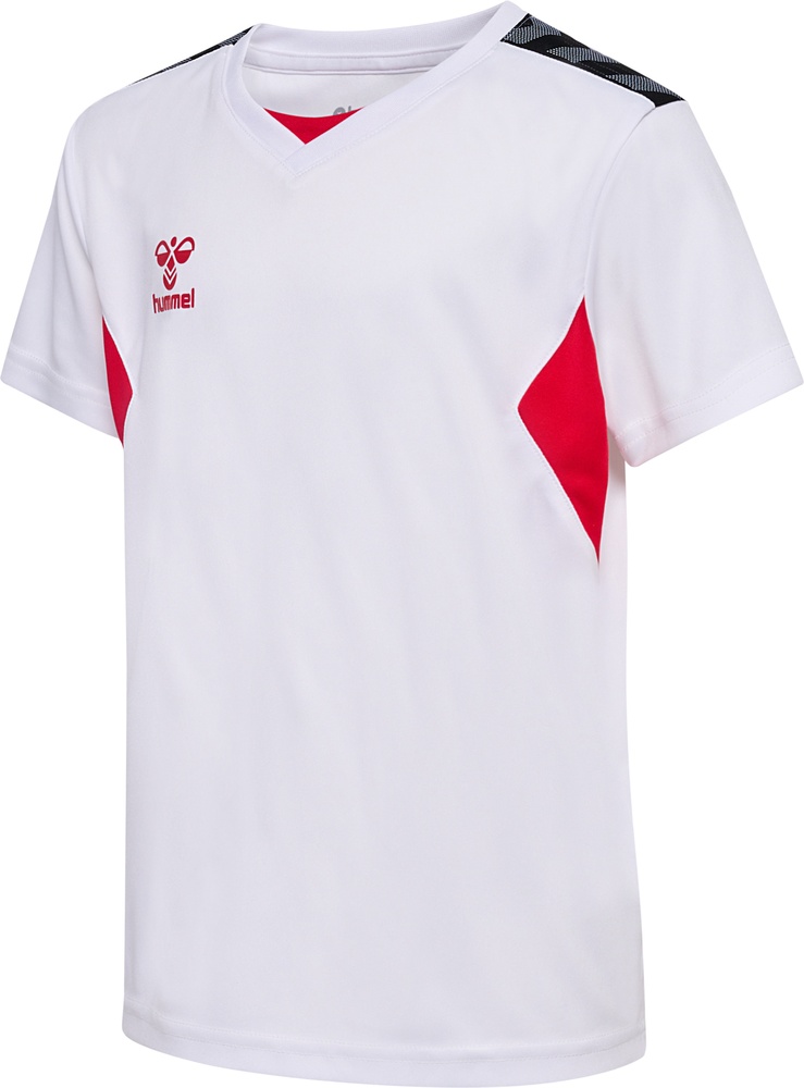 HummelKinderT-ShirtTopHmlauthenticPlJerseySSKidsWhiteTrueRed-116