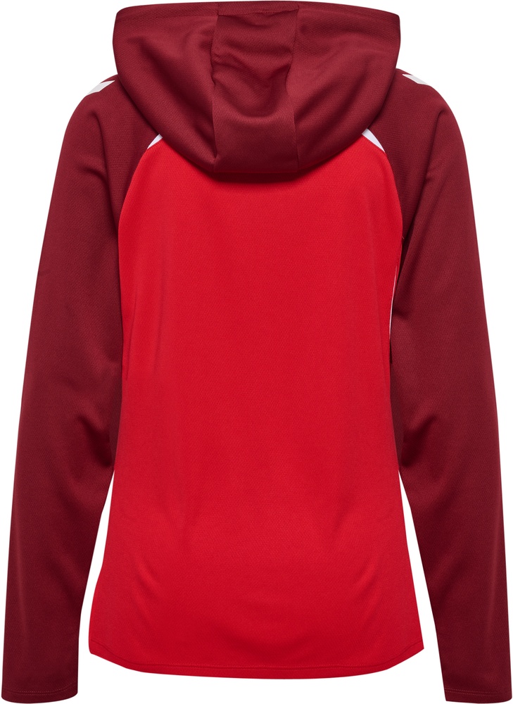 HummelDamenLead20ZipHoodie223761TrueRedMaroon-XXL