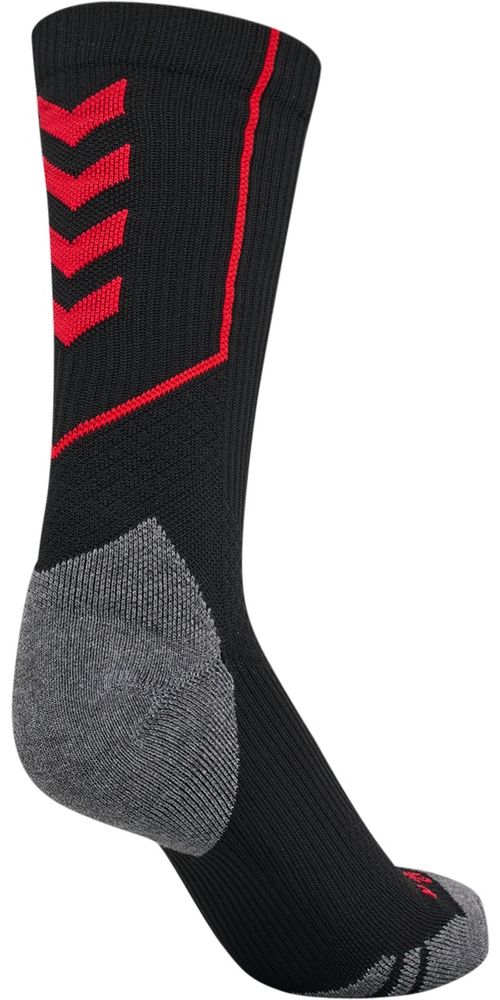 HummelSockenProTrainingSocksLow226913BlackTrueRed-47-50