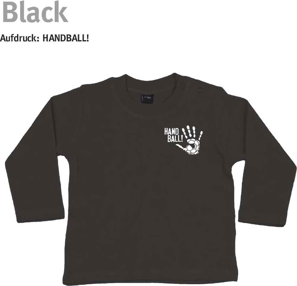 HandballCollectionBabyKinderLongsleeveBZ11Black-18-24Monate