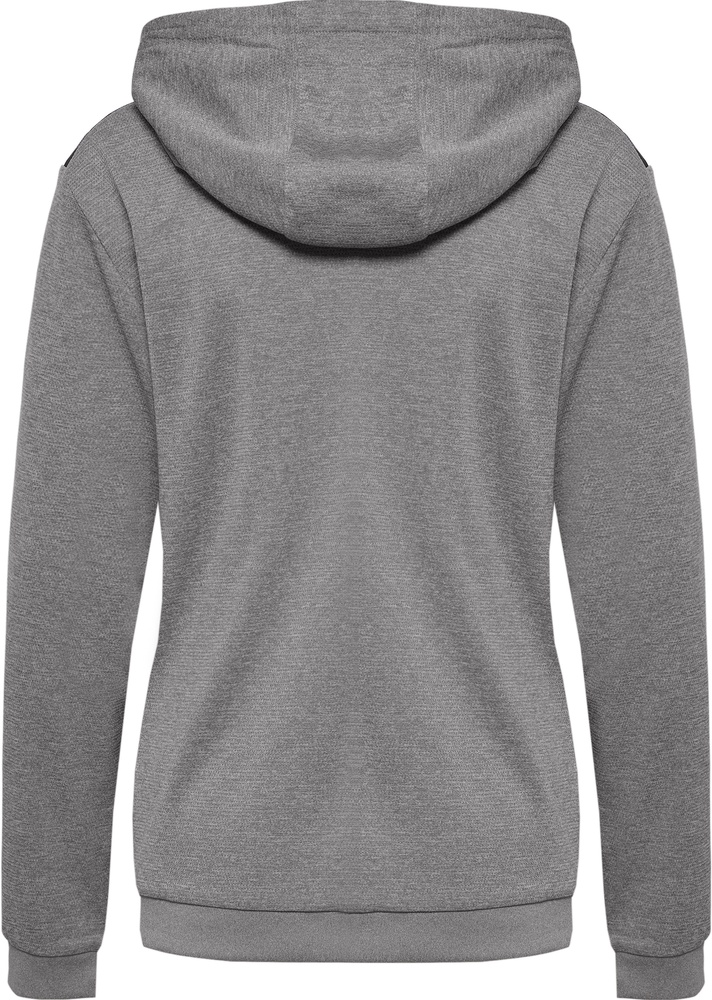 HummelDamenTrainingsjackeHmlauthenticPlZipHoodieWomanGreyMelange-XXL