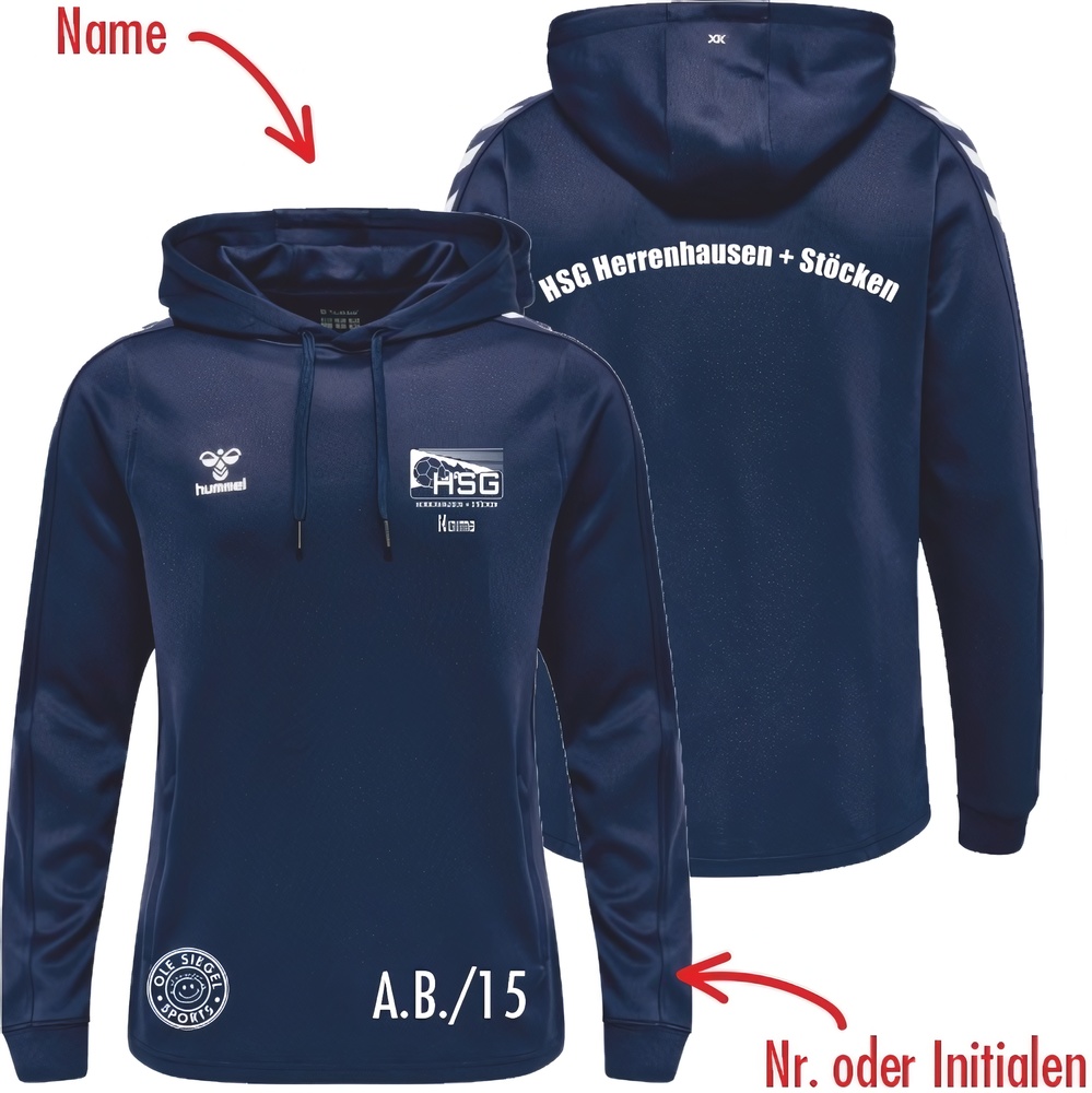 HSGHerrenhausenStckenHummelhmlCore20PolySweatHoodieUnisex230856