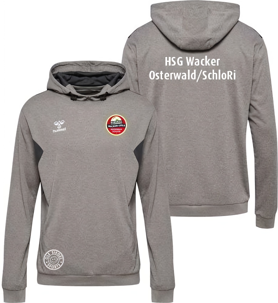 HSGWackerOsterwaldSchloRiHummelhmlAuthenticPLHoodieUnisex219976GreyMelange-XXL