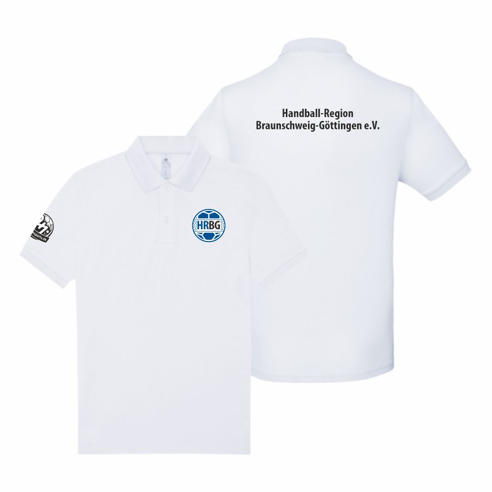 HRBGBasicPoloshirtUnisex52742White-4XL