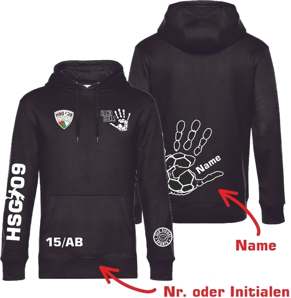 HSG09GronauBarfeldeBasicHoodieUnisex24442SchwarzSchwarz-XXL