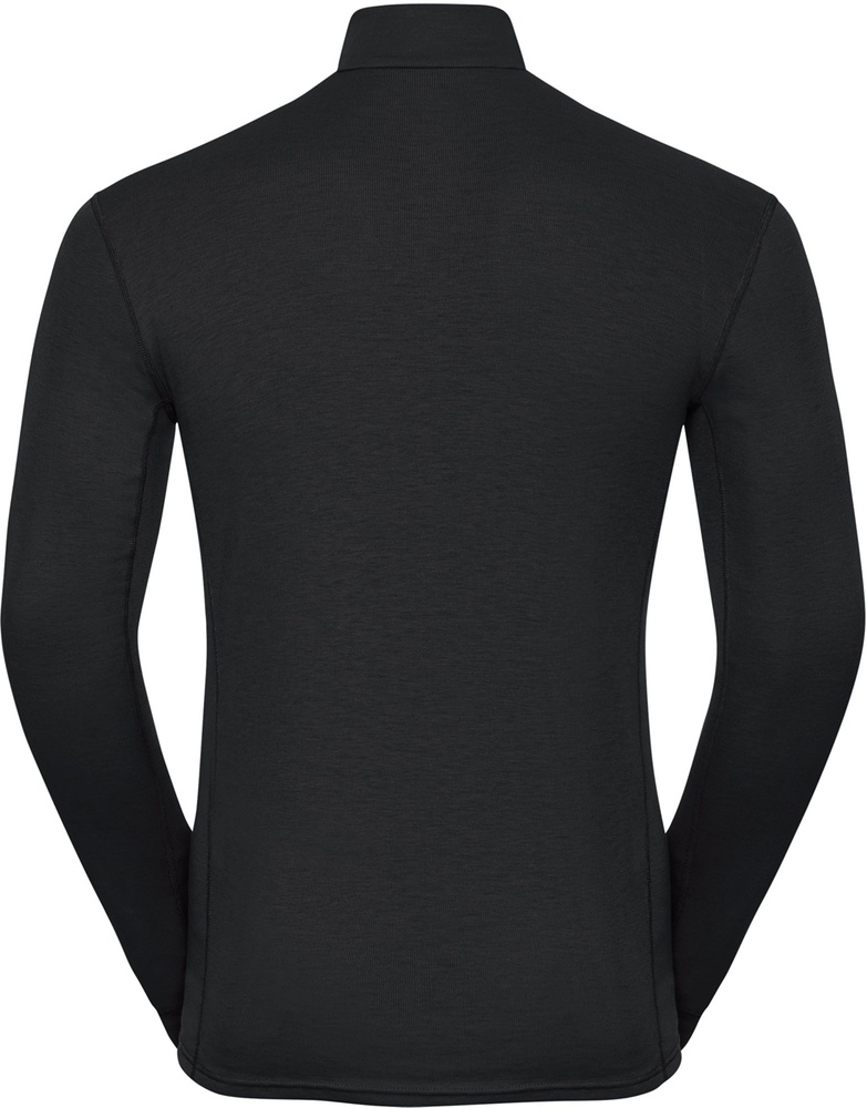 OdloBlTopTurtleNeckLong-SleeveHalfZipActiveW159082Black-3XL