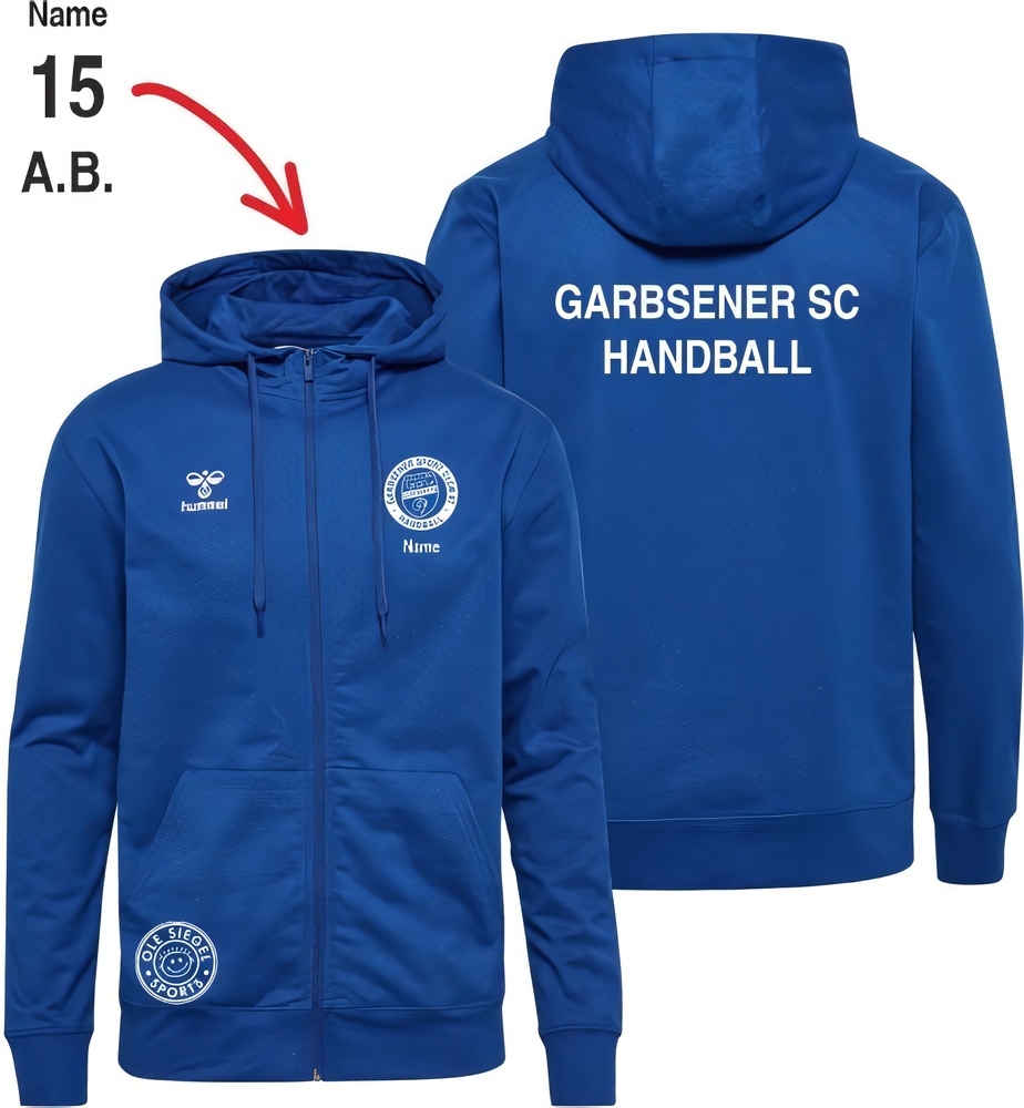 GarbsenerSCDamenHummelhmlGO20CottonZipHoodieLady224839