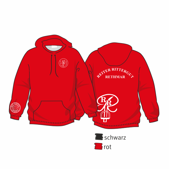 ReiterRittergutRethmarKinderKidsHoodieJH001JBlack-122128-ca7-8Jahre
