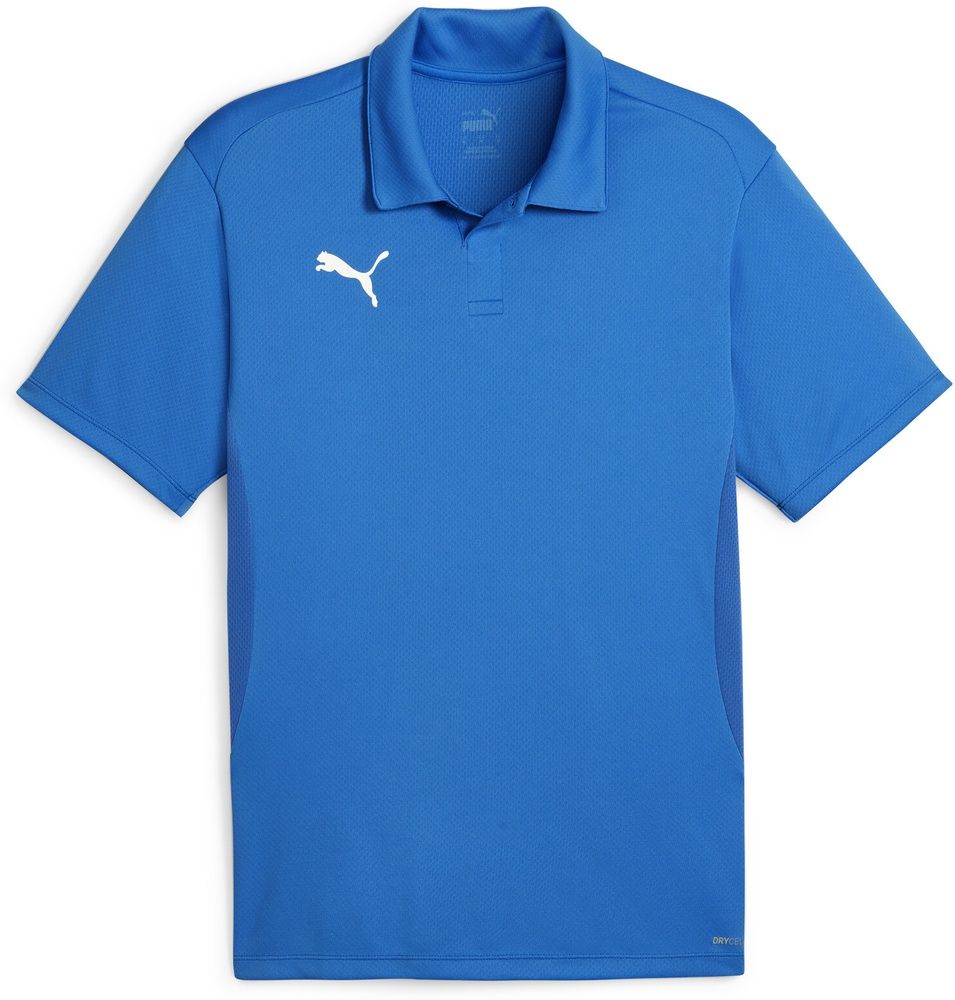 PumaPoloShirtTeamGoalPolo658771ElectricBlueLemonade-PumaWhite-PumaTeamRoyal-S