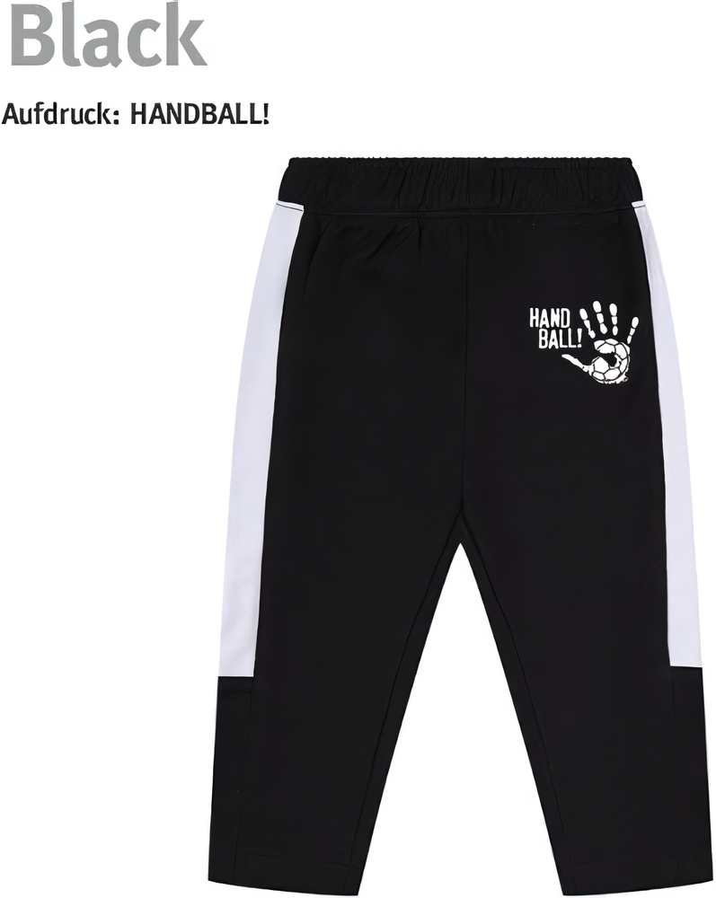 HandballCollectionKinderTrainingshoseLW830Black-White-0-6Monate