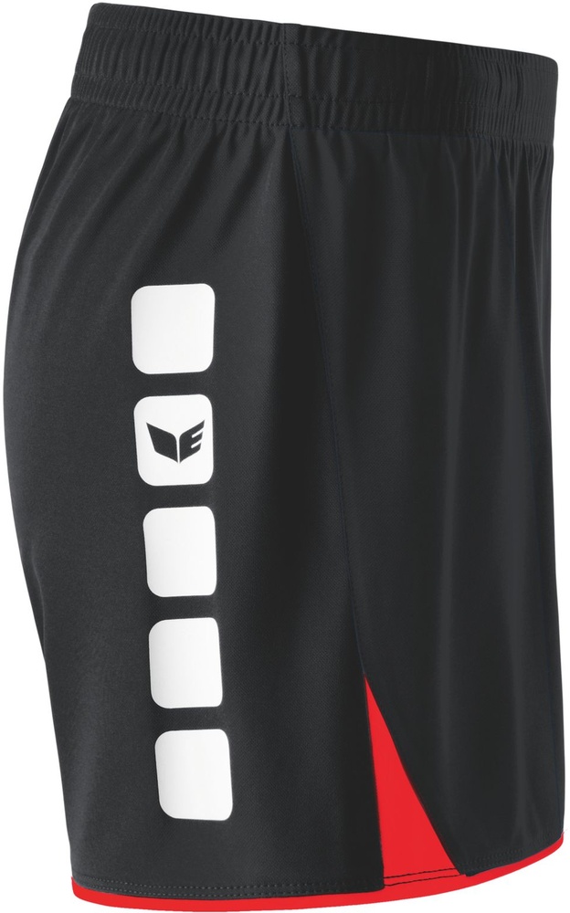 ErimaDamenClassic5-CShortsEF3121SchwarzRot-34XXS