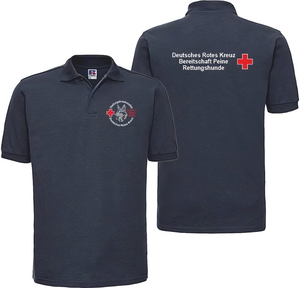 DeutschesRotesKreuzPeineDRKHundestaffelPeinePoloshirtUnisex59900-HP
