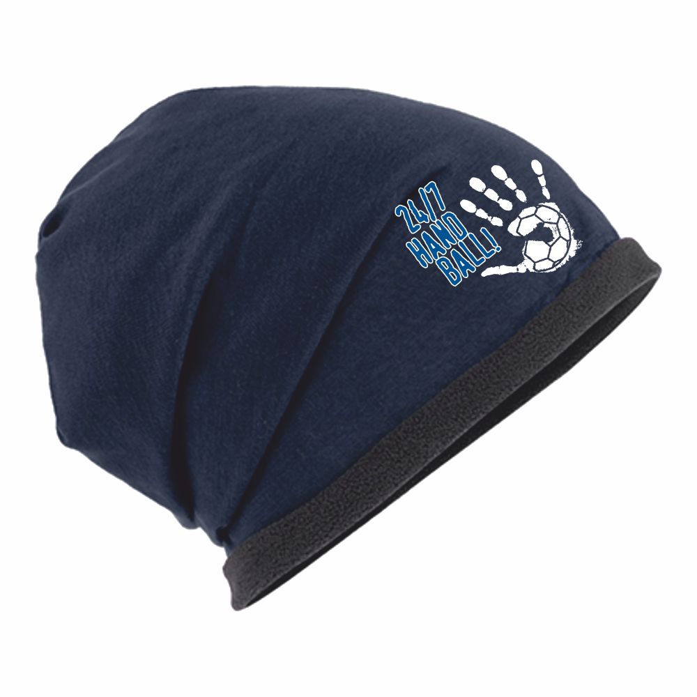 HandballCollectionBeanieMB7131Navy-Carbon