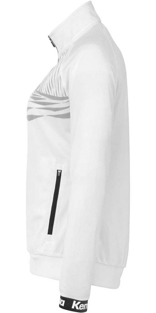 KempaDamenTrainingsjackeWave26PolyJacketWomen2003659WeiGrau-XS