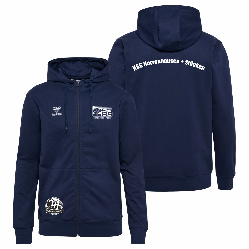 HSGHerrenhausenStckenDamenHummelhmlGO20CottonZipHoodieLady224839