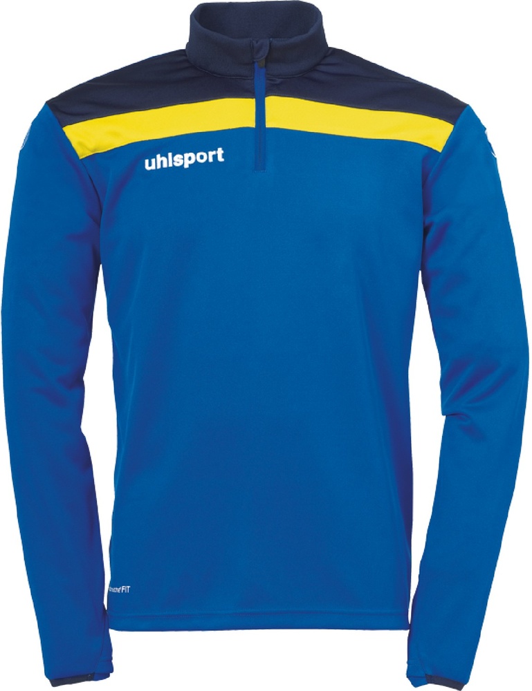 UhlsportKinderTrainingsjackeOffense2314ZipTop1002212AzurblauMarineLimonenge-116