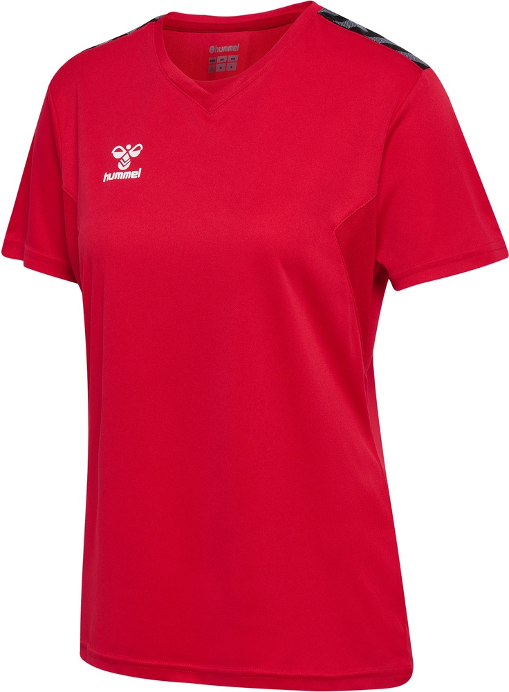 HummelDamenT-ShirtHmlauthenticPlJerseySSWomanTrueRed-XXL