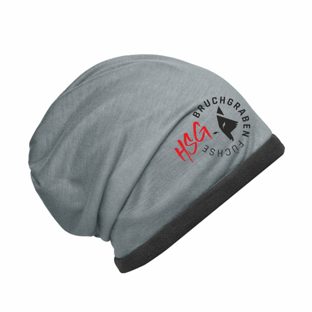 HSGBruchgrabenFchseUniversalBasicBeanieMB7131GreyCarbon