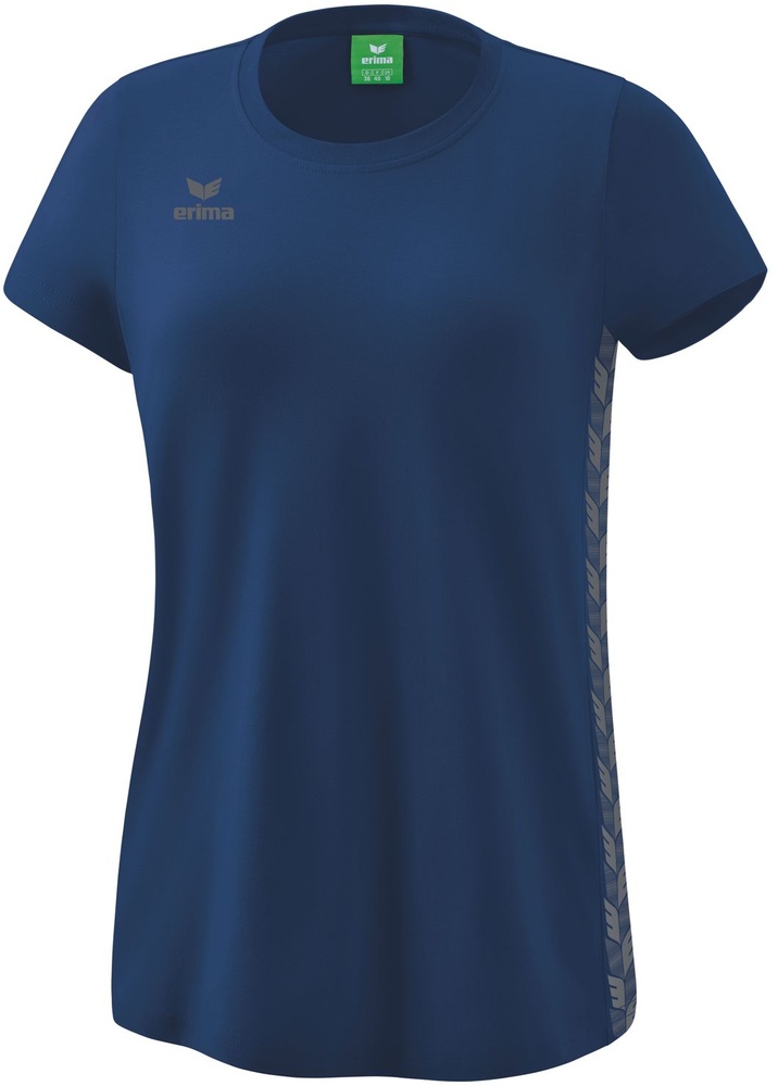 ErimaDamenSportshirtEssentialTeamT-Shirt22-0064NewNavySlateGrey-34XXS