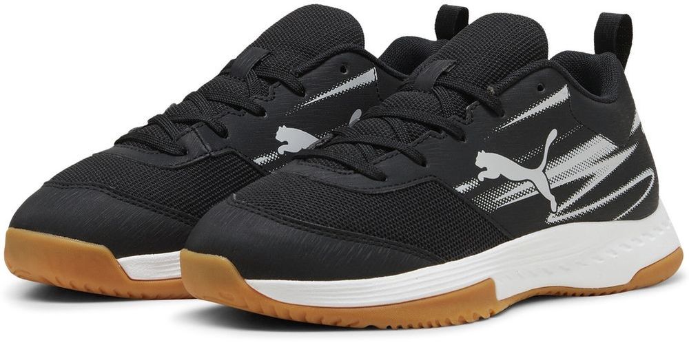 PumaKinderIndoorschuheLowVarionIIJr108105PumaBlack-CoolLightGray-Gum-36