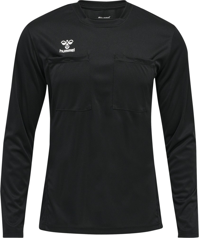 HummelTrikotLangarmHmlrefereeChevronJerseyLSBlack-XXL