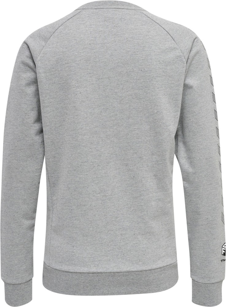 HummelDamenSweatshirtHmlmoveGridCotSweatshirtWomanGreyMelange-XXL