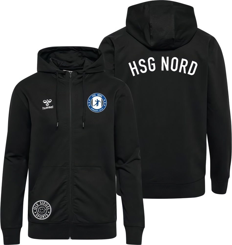 HSGNordEdemissenUetzeDamenHummelhmlGO20CottonZipHoodieLady224839