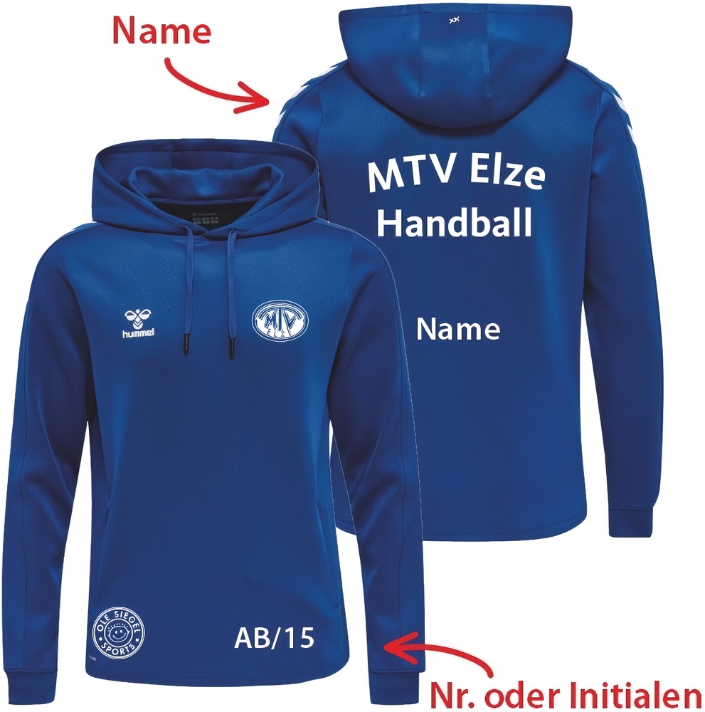 MTVElzeHandballHummelhmlCore20PolySweatHoodieUnisex230856