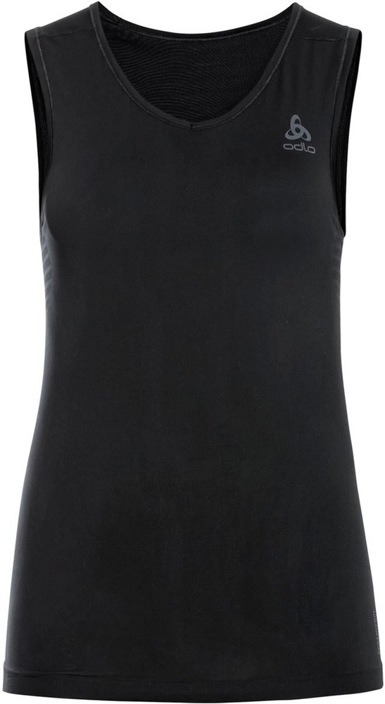 OdloDamenTanktopBlTopV-NeckSingletPerformanceX-LightEco188471Black-L