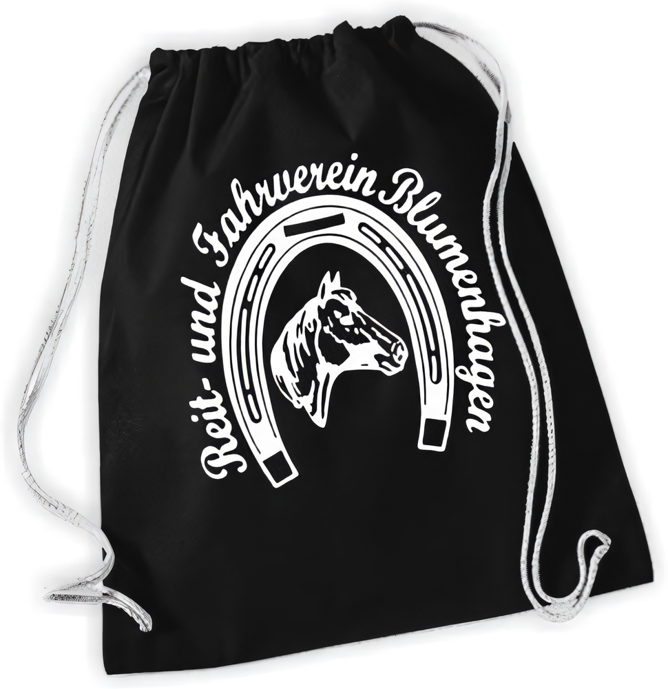 Reit-FahrvereinBlumenhagenTurnbeutel69828Schwarz
