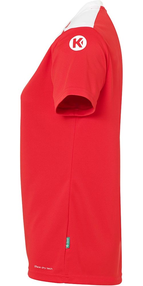 KempaDamenSportshirtEmotion27ShirtDamen2005124RotWei-XS