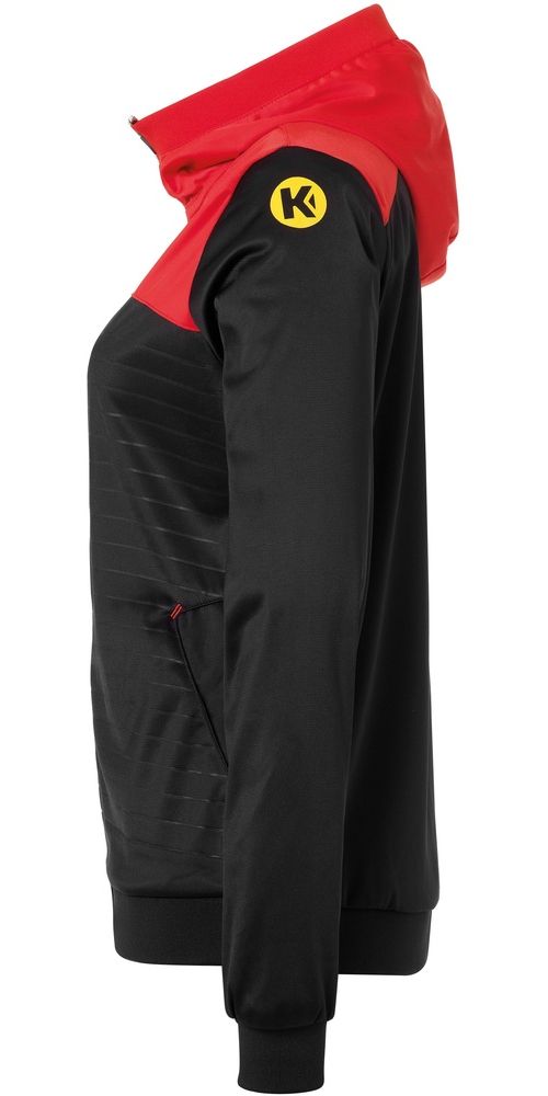 KempaDamenTrainingsjackeEmotion20KapuzenjackeWomen2002257SchwarzRotGelb-XS