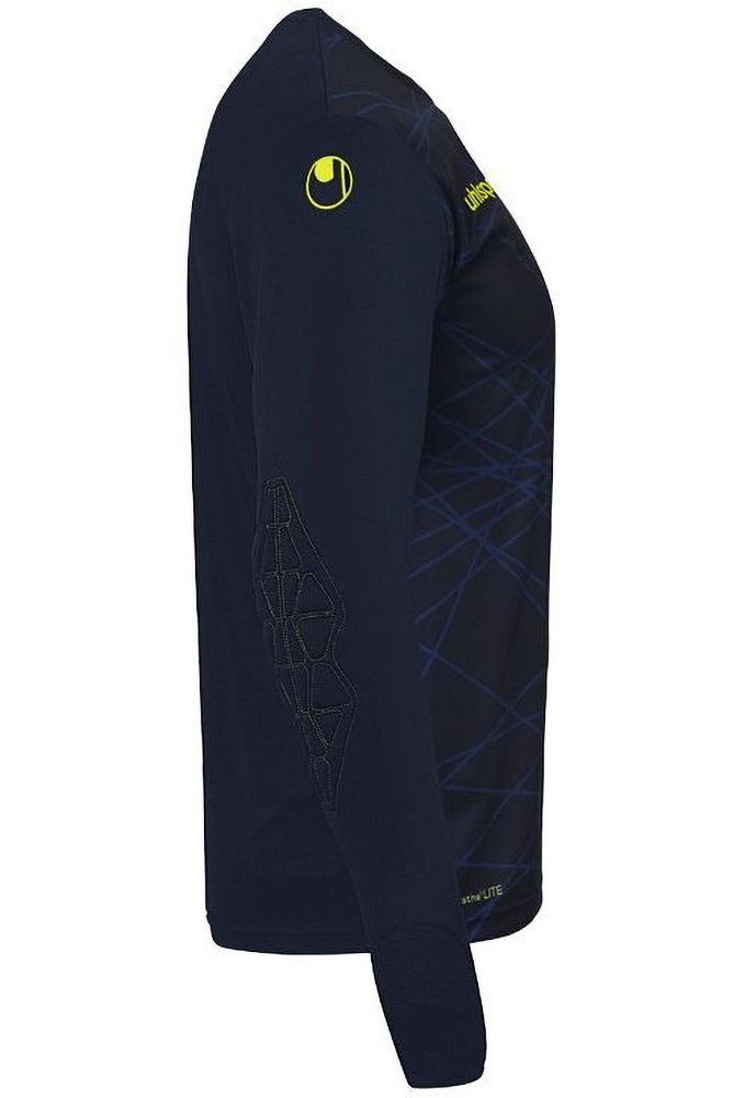 UhlsportKinderSportshirtPredictionTorwartShirt1005305MarineFluoGelb-128