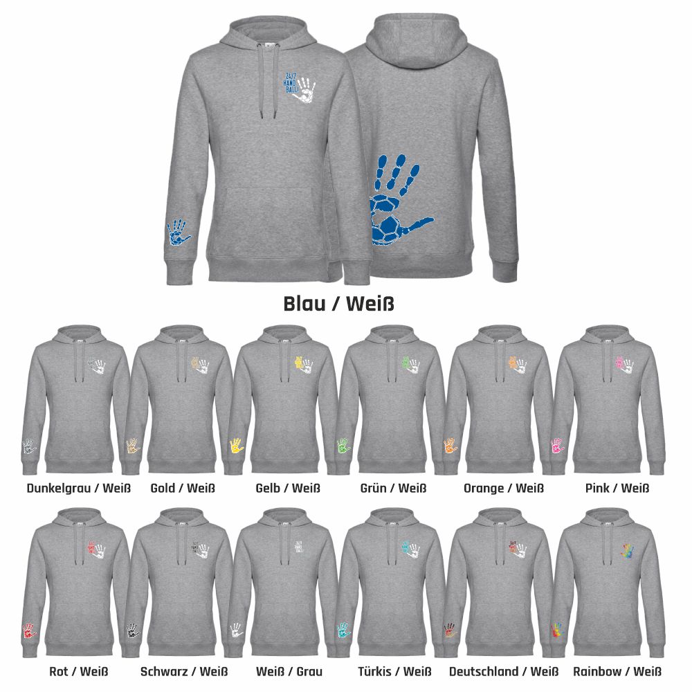HandballCollectionHoodieWU02KHeatherGrey-3XL