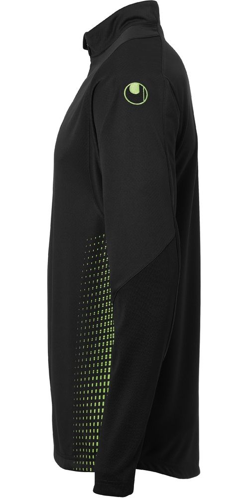 UhlsportKinderTrainingsjackeScore14ZipTop1002146SchwarzFluoGrn-116