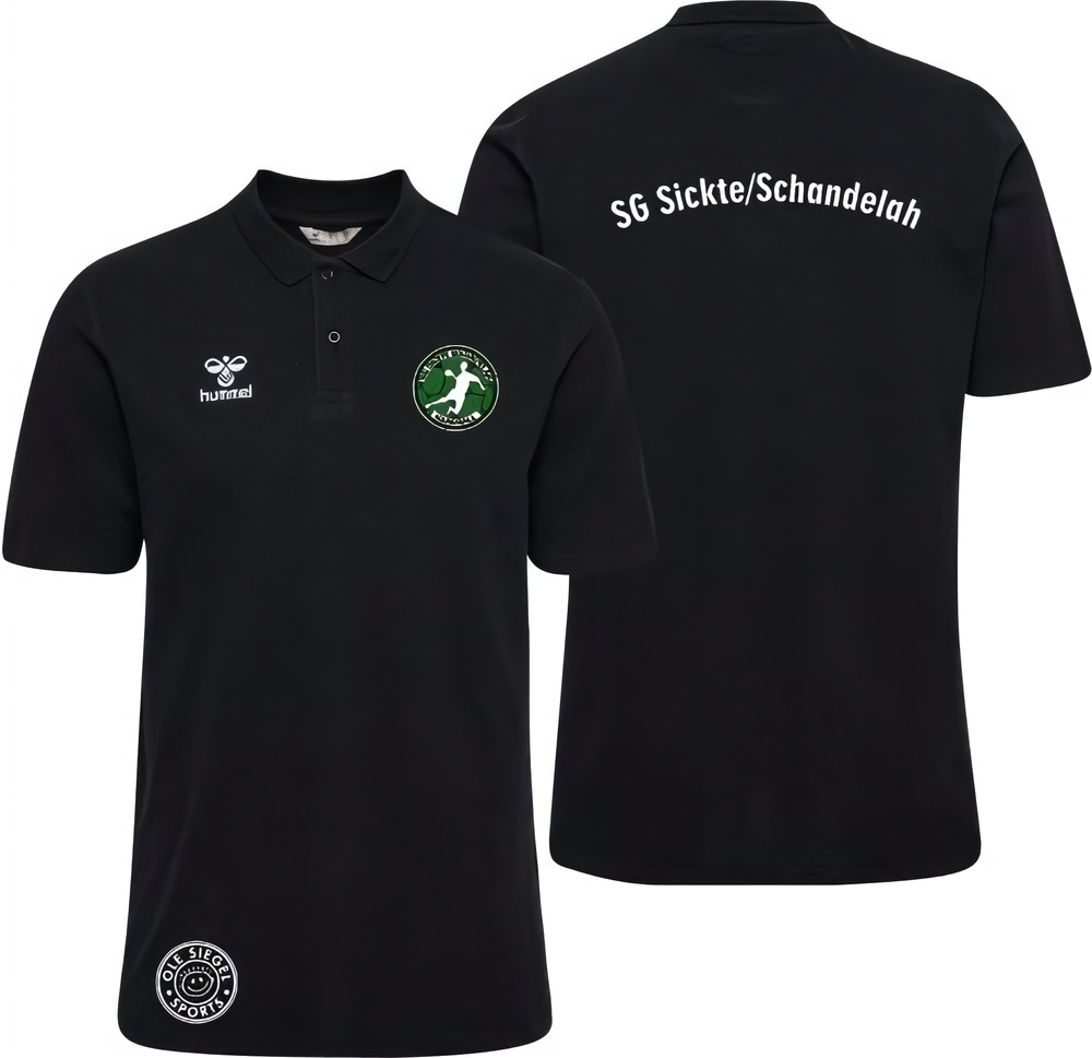 SGSickteSchandelahHummelhmlGO20CottonPoloUnisex224831Black-XXL
