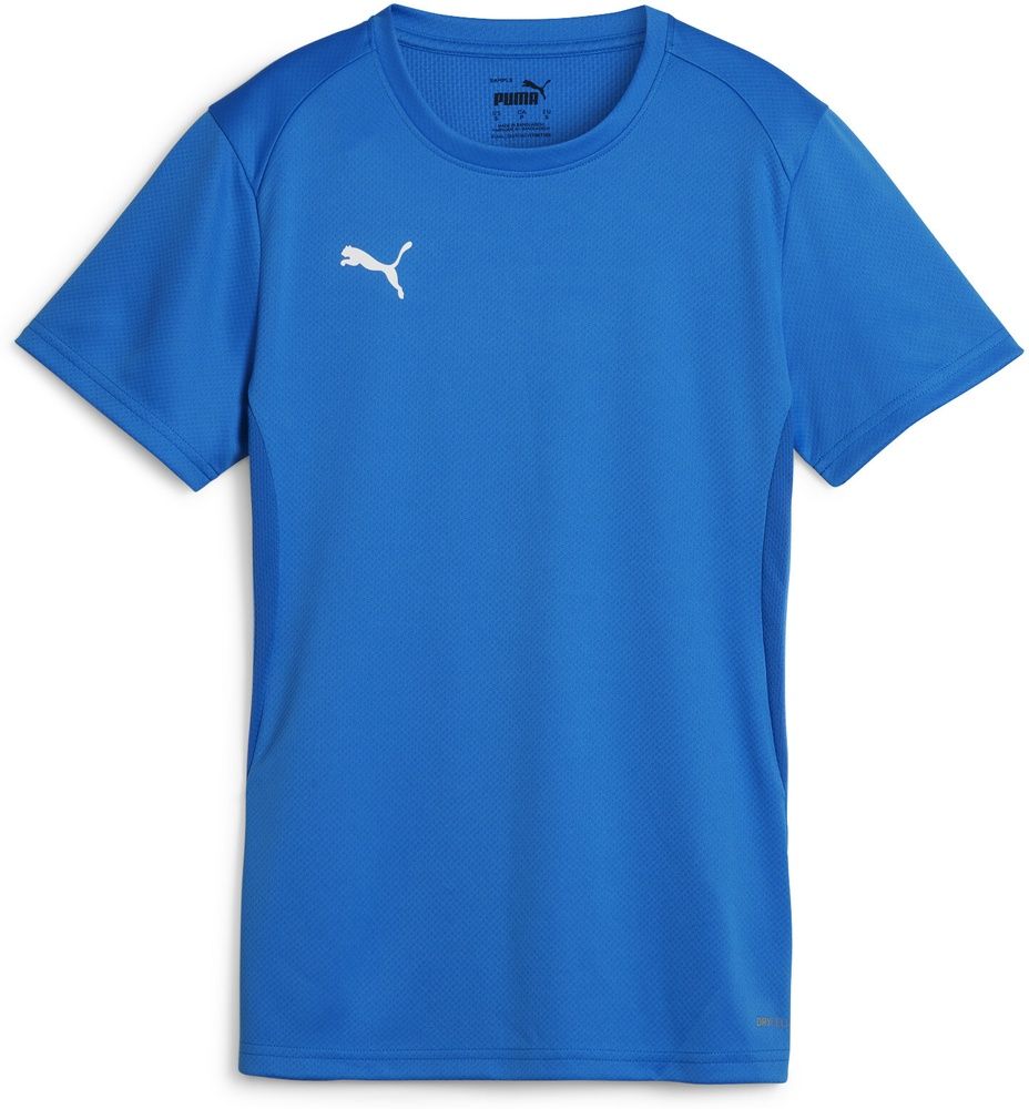 PumaDamenShirtTeamGoalJerseyWmn658638ElectricBlueLemonade-PumaWhite-XS
