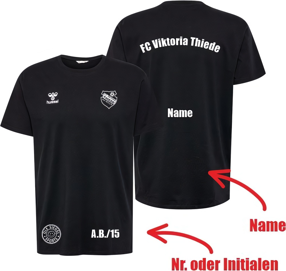 FCViktoriaThiedeDamenHummelhmlGO20CottonT-ShirtSSLady224830Black-XXL