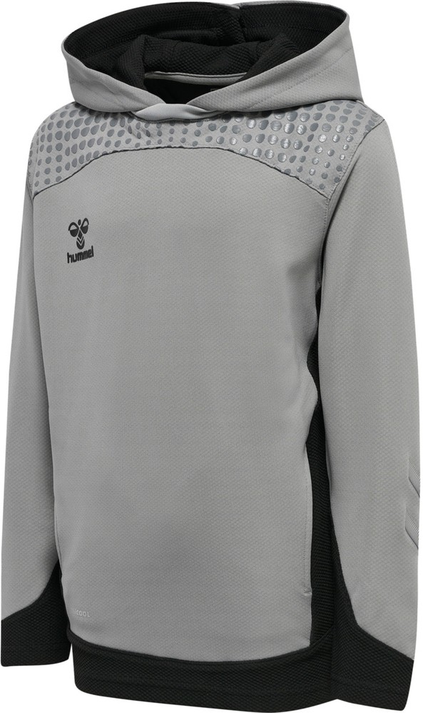 HummelKinderHoodieHmlleadPolyHoodieKidsGreyMelange-116