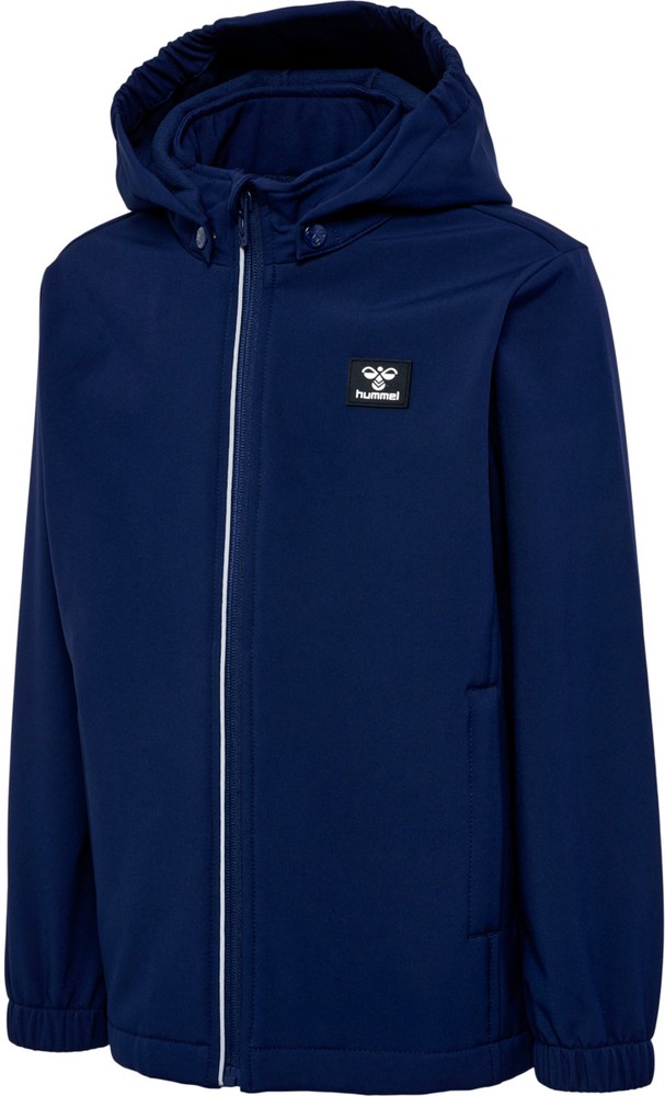 HummelKinderSoftshellJackeHmlmarsSoftshellJacketBlackIris-104110