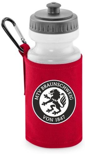 MTVBraunschweigUniversalBasicTrinkflaschemitHalterQD440ClassicRed