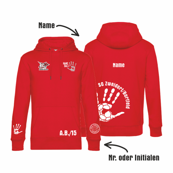 SGZweidorfBortfeldKinderBasicKidsHoodieJH001JRot-122128-ca7-8Jahre