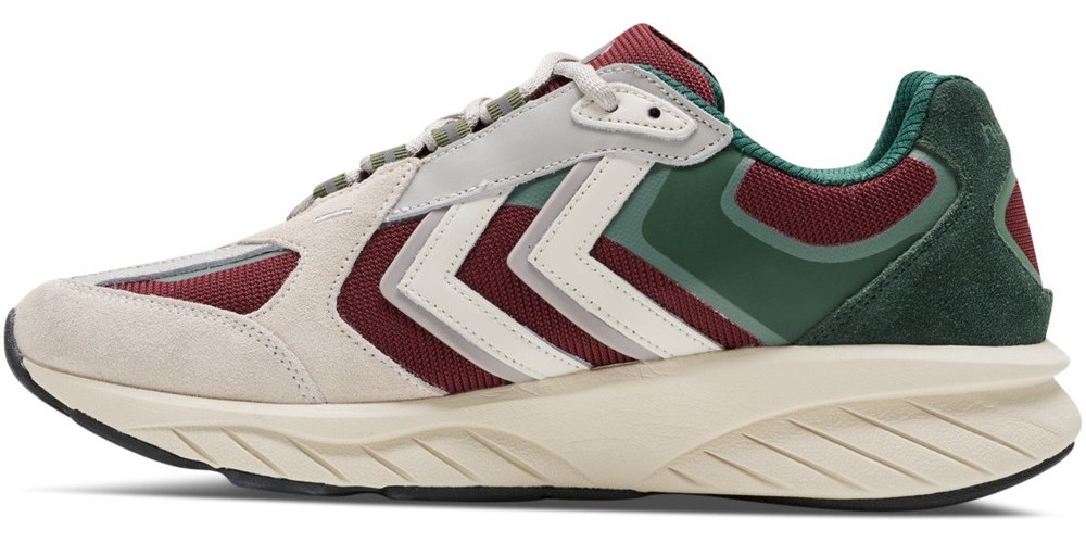 HummelSneakerflachReachLx6000UrbanWhiteWindsorWine-36