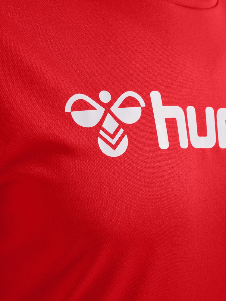 HummelT-ShirtTopHmllogoJerseySSTrueRed-XXL